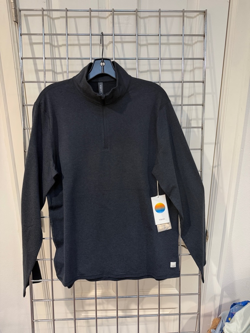 Vuori Navy Quarter-Zip Pullover